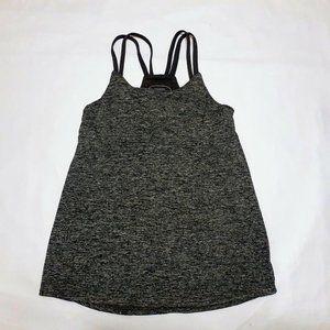Oiselle Women's Tank Top Size 8 08 14x25 Gray Blac